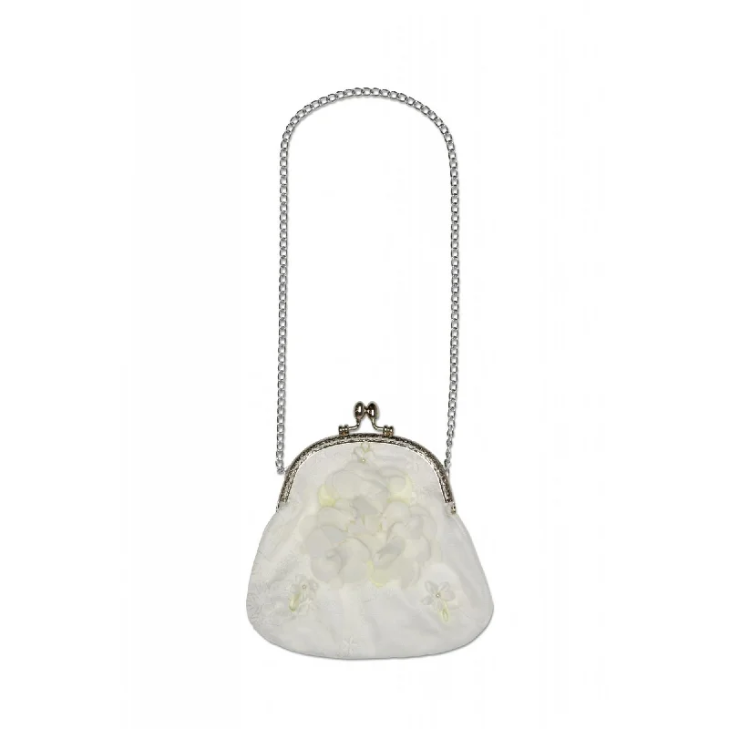 Trendy Bags For Teenage Girls Biscotti Heirloom Romance Purse in Pink or Ivory