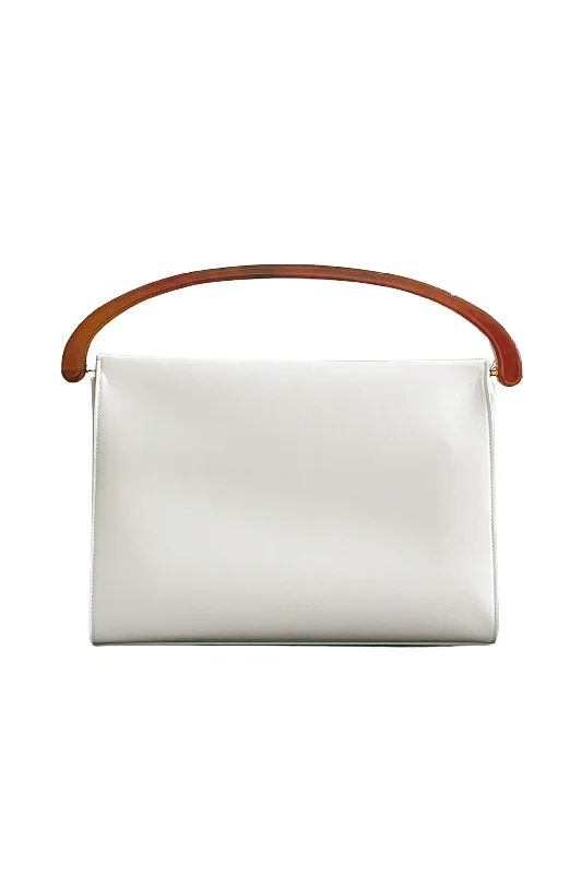 Chic Style, Always In Vogue Crisp Top Handle Leather Frame Bag