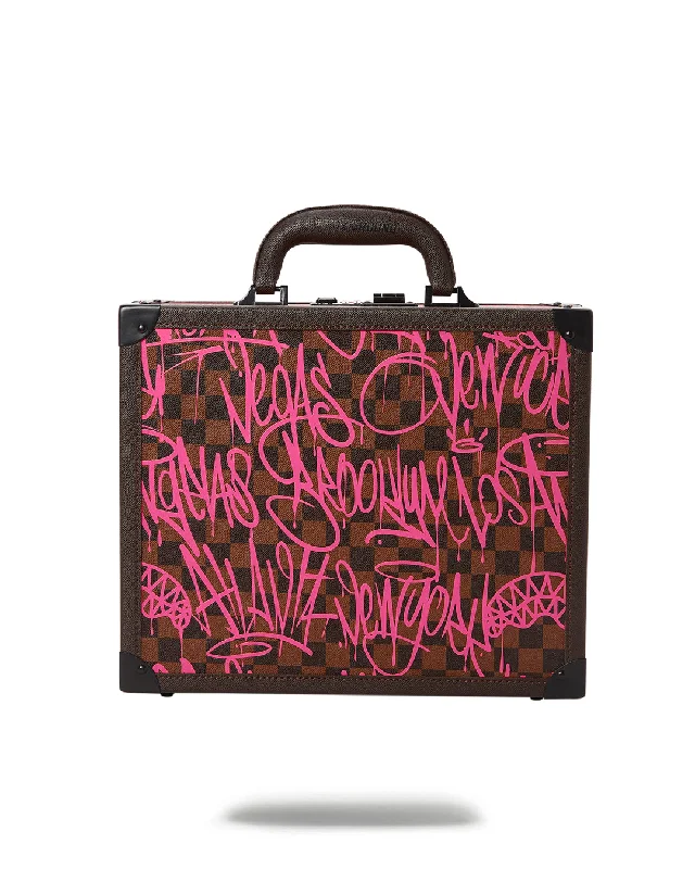 Daily Deals Sprayground Bag SHARKS IN NEW YORK BUSINESS CASE  Fuchsia