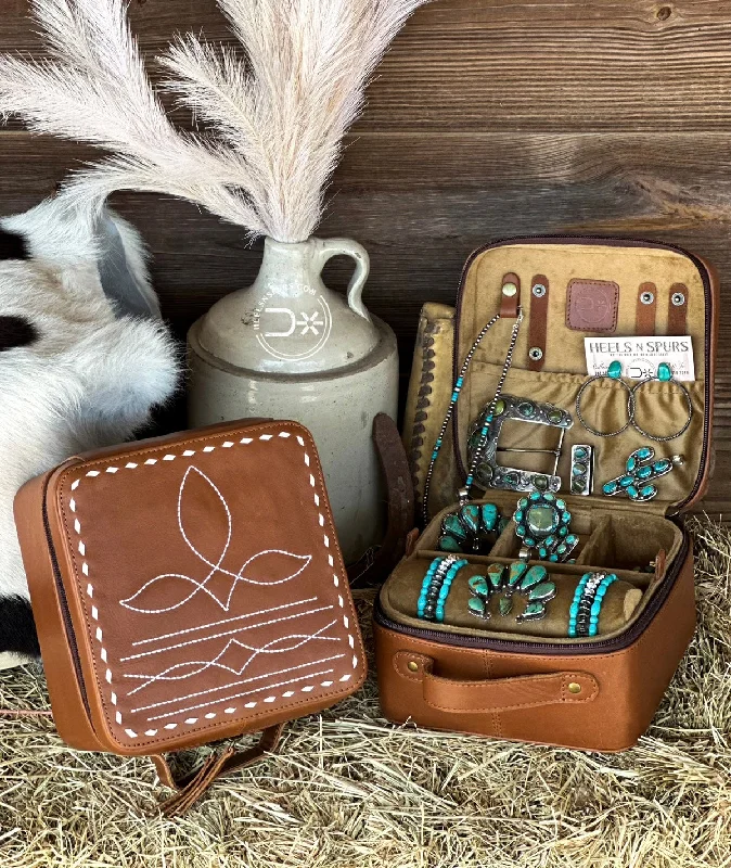 Seasonal Clearance Bags For Summer The Ranch Wife’s Boot Stitched Jewelry Box