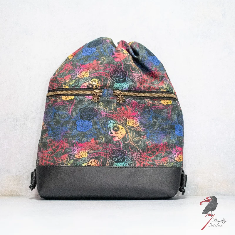 Designer-Inspired Bags At Budget-Friendly Prices Rainbow La Catrina Begonia Backpack Designer-Inspired Bags At Budget-Friendly Prices Rainbow La Catrina Begonia Backpack