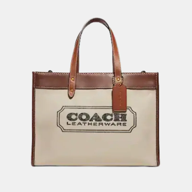 Professional Bags With Office Discounts Coach Field Tote 30 With Coach Badge