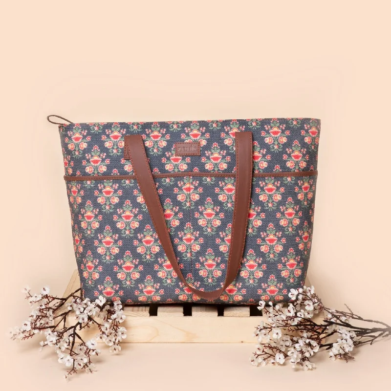 Bags For Outdoor Adventures Mughal Garden Print Tote Bag