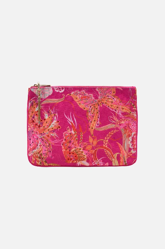 Inspired Bags For Luxury Fashion Lovers SMALL CANVAS CLUTCH A HEART THAT FLUTTERS