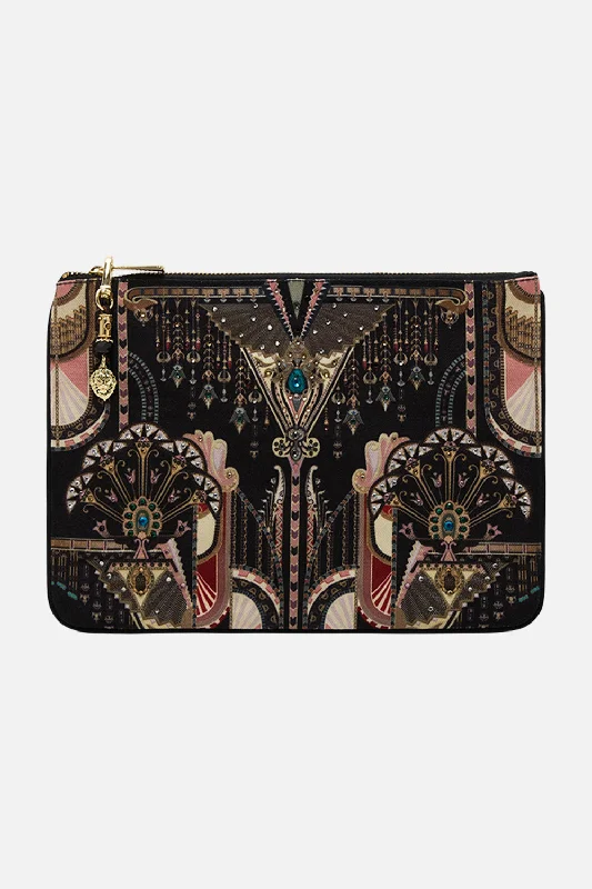 Black Friday Deals On Stylish Handbags SMALL CANVAS CLUTCH THEY CALLED HER NEFERTARI Black Friday Deals On Stylish Handbags SMALL CANVAS CLUTCH THEY CALLED HER NEFERTARI