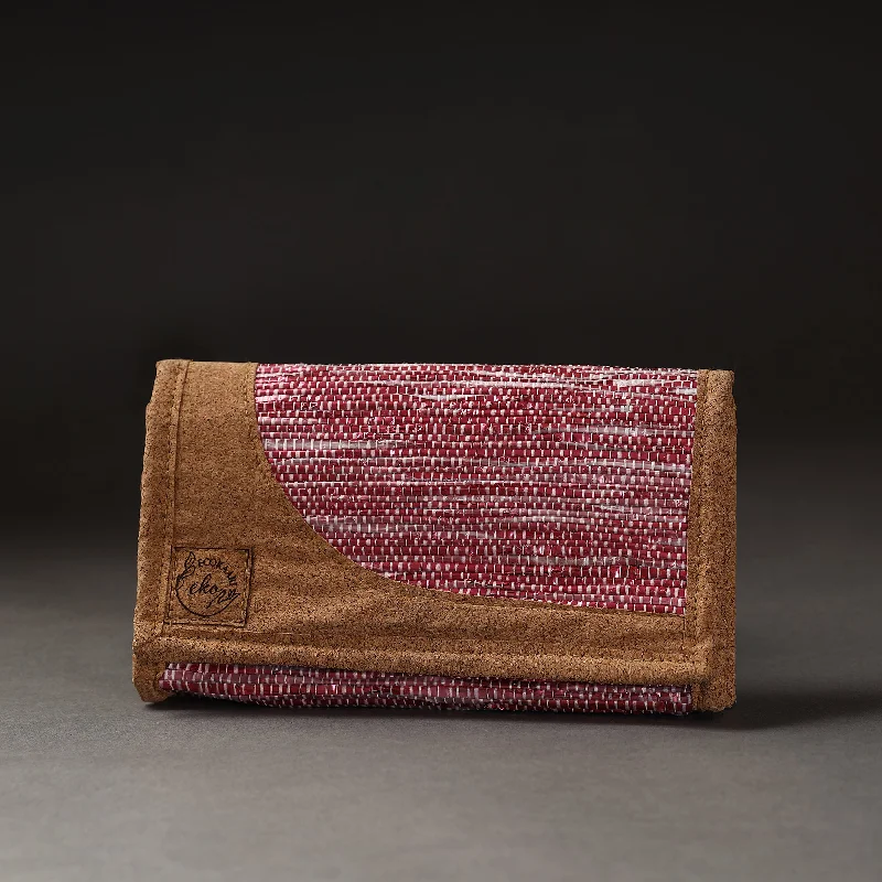 Customizable Bags For Personalized Style Upcycled Weave Handcrafted Clutch