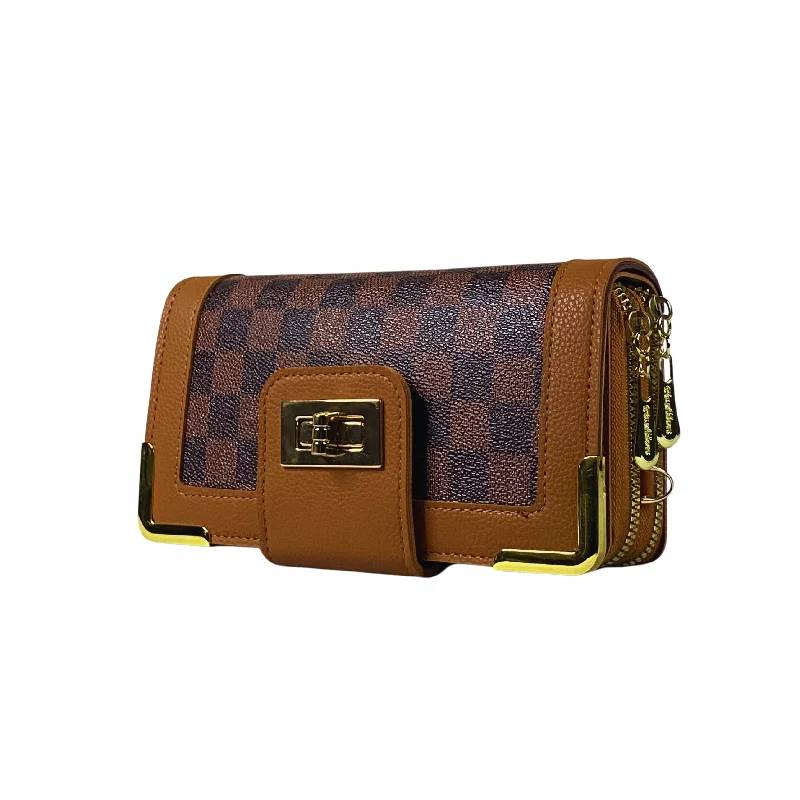 Stylish Bags With Discounts Stylish box printed clutch