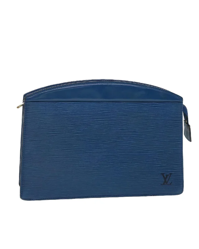 Bags For Outdoor Adventures Epi Trousse Crete Clutch Bag - Blue - Long Wallet