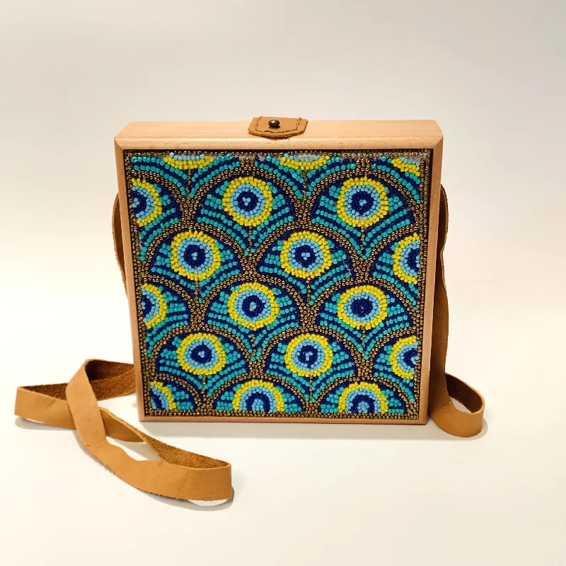 Turquoise with Yellow