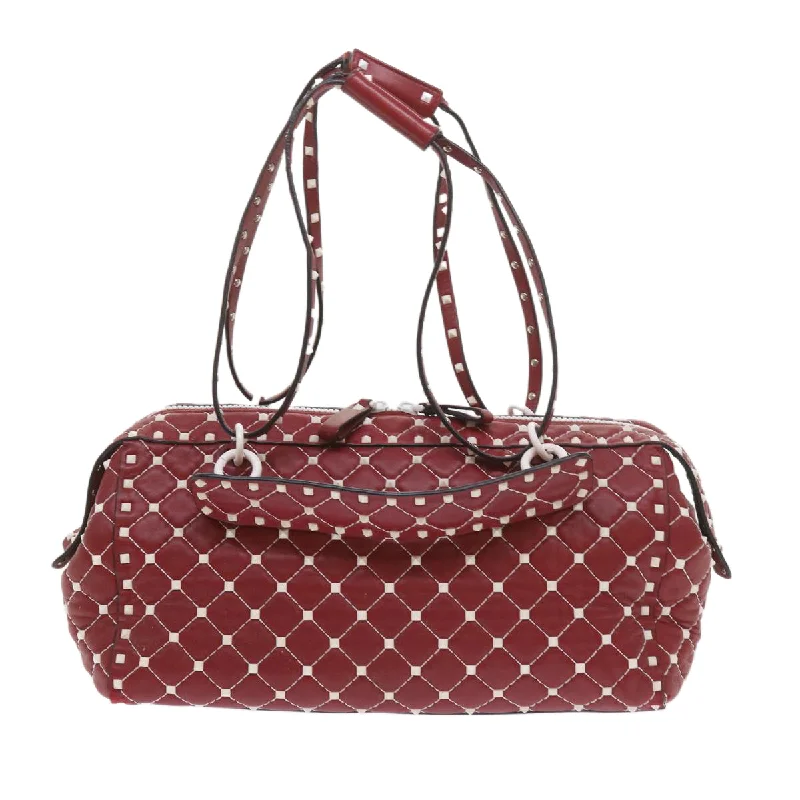 Bags For Playful And Chic Styles Valentino Garavani Rockstud Leather Shoulder Bag (Pre-Owned) Bags For Playful And Chic Styles Valentino Garavani Rockstud Leather Shoulder Bag (Pre-Owned)
